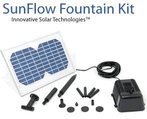 Small Solar powered pumps